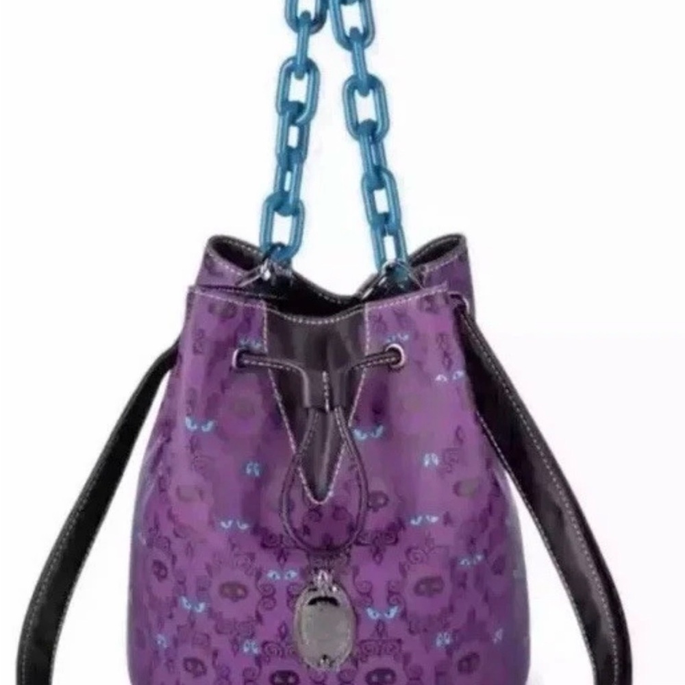 NWT Disney’s Haunted Mansion Drawstring Loungefly Purse